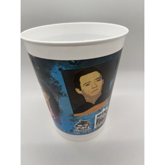 VTG 1991 Lot of 3 Star Trek Next Generation 7-11 7 Eleven Drinking Promo Cups - Picture 6 of 15